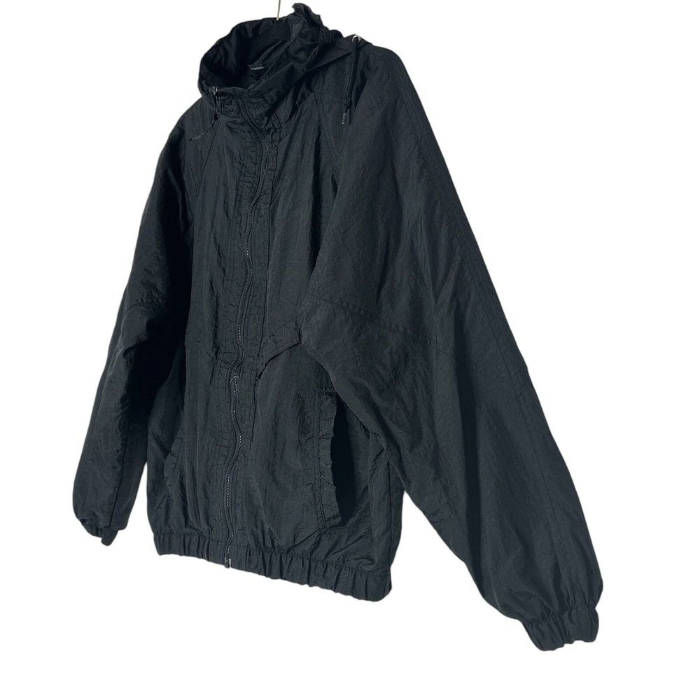 VTG JCPenneys USA Olympics Windbreaker Men Medium‎ Black Lightweight Jacket - Picture 4 of 8